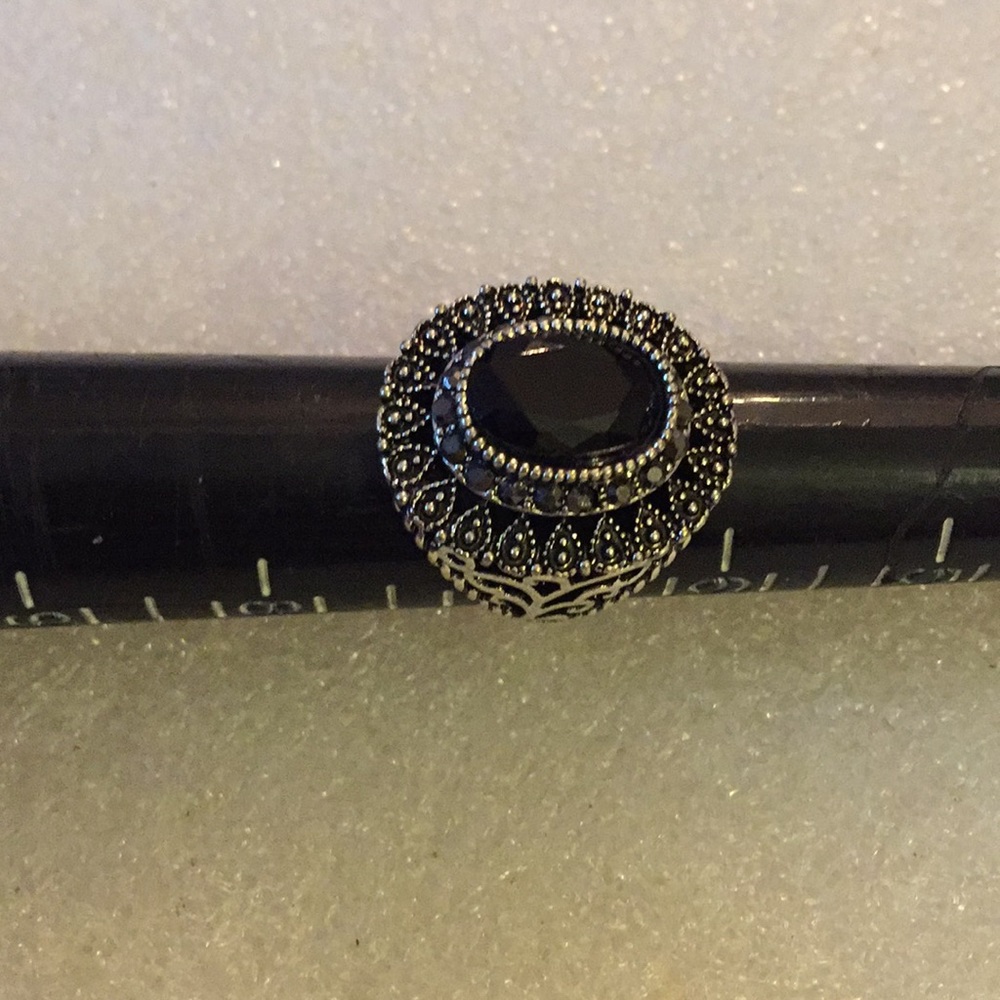 Faced onyx ring - Picture 4 of 4
